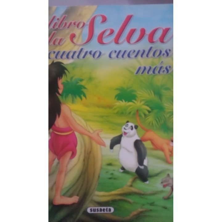 EL LIBRO DE LA SELVA Y CUATRO CUENTOS MÁS: La Sirenita. El Mago de Oz. La Bella y la Bestia. Bambi